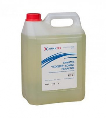ЧУДОДЕЙ-КОМБИ-ПЕНАКТИВ, многофункциональное концентрированное жидкое пенное щелочное средство, Химитек
