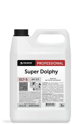 SUPER DOLPHY, средство для чистки сантехники, Pro-brite (5 л., 1 шт., Розница)
