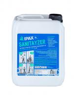 Sanitayzer, дезинфицирующее щелочное низкопенное чистящее средство с высоким содержанием ЧАС (против микробов, бактерий, плесни, запахов и др), IPAX
