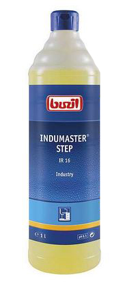 IR16 Indumaster Step, деликатное нейтральное чистящее средство (рекомендовано для алюминия), Buzil (1 л., 1 шт., Розница)