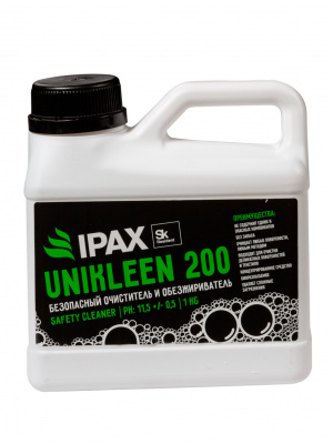 Unikleen 200, безщелочное малопенное универсальное средство для всех поверхностей, IPAX