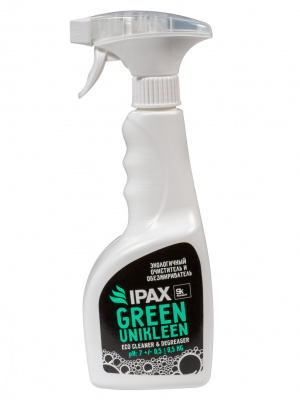 Green Unikleen, нейтральное пенное средство для всех поверхностей, IPAX
