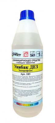 Унибак ДЕЗ, дезинфицирующее средство с моющим действием, Eco Profchem