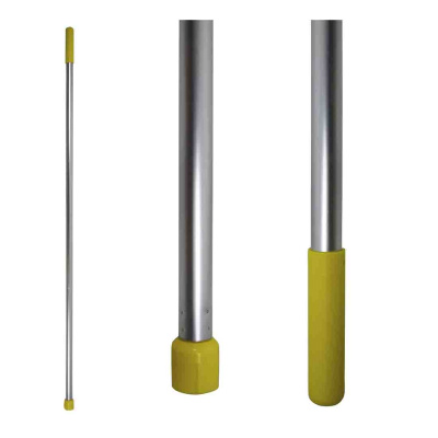 Усиленная рукоятка из анодированного алюминия с системой крепления Интерчендж для инвентаря SYR, длина 135см (желтый)
