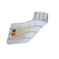 Моп белый, микроволокно, мягкий абразив, КЛИНЕРИСТ