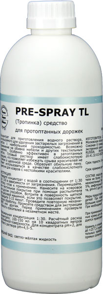TL Pre-spray (Traffic Lane), средство для протоптанных дорожек, Бриз