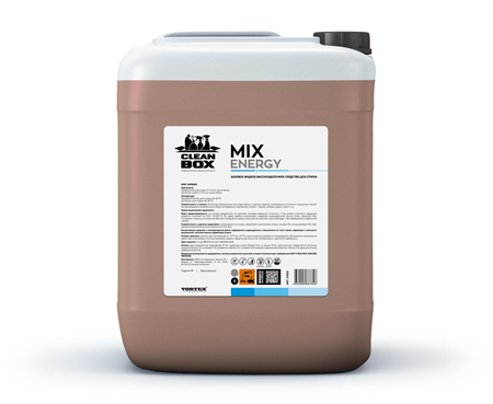 MIX ENERGY, базовое жидкое высокощелочное средство для стирки, Cleanbox (5 л., 1 шт., Розница)