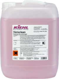 Veroclean-plus, экспресс средство для глубокой чистки переухоженных напольных покрытий, KIEHL (10 л., 1 шт., Розница)