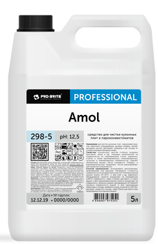 AMOL, средство для чистки кухонных плит и пароконвектоматов, Pro-brite (5 л., 1 шт., Розница)