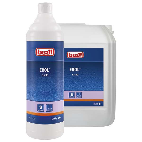 G490 Erol, сильнодействующее щелочное чистящее средство, Buzil
