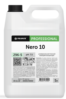 NERO-10, универсальный пенный моющий концентрат, Pro-brite (5 л., 1 шт., Розница)