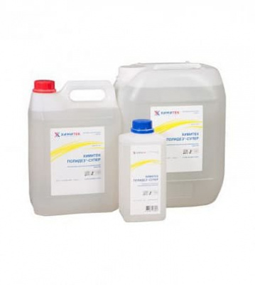 ПОЛИДЕЗ-СУПЕР, концентрированное жидкое низкопенное кислотное дезинфицирующее средство, Химитек