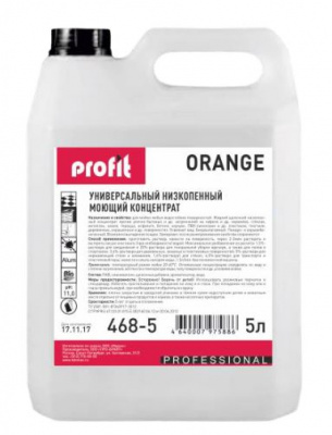 PROFIT ORANGE, чистящее средство по уходу за полом ручным и машинным способами, Profit