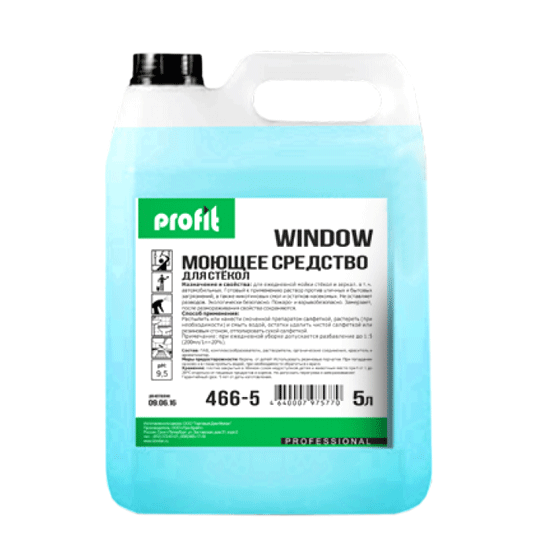 PROFIT WINDOW, средство для мытья стекол, Profit (5 л., 1 шт., Розница)