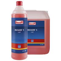 G467 Bucazid S, кислотное средство для ежедневной чистки сантехники на основе амидосульфоновой кислоты, устраняющее запахи, Buzil