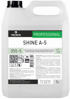 SHINE А-5, ополаскиватель для машинной мойки посуды и тары в мягкой воде и в воде средней жёсткости, Pro-brite