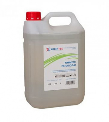ПЕНАПОЛ-М, концентрированное жидкое низкопенное нейтральное моющее средство для ухода за твёрдыми и мягкими поверхностями, Химитек