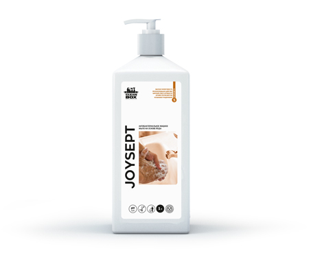 JOYSEPT ЙОД, антибактериальное жидкое мыло на основе йода, CleanBox