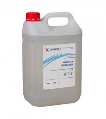 ПЕНАКТИВ, концентрированное многофункциональное жидкое пенное слабощелочное средство, Химитек
