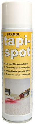 TAPI-SPOT, высокоэффективный спрей для очистки текстиля и ворсовых поверхностей от пятен жира, масла, смолы, воска и т.п. загрязнений, Pramol