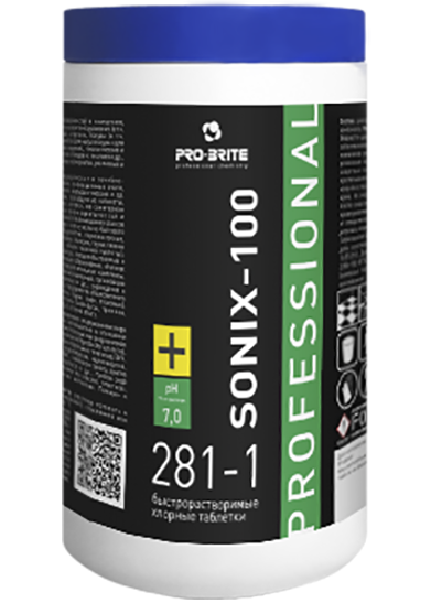 SONIX-100, быстрорастворимые таблетки на основе хлора, Pro-brite