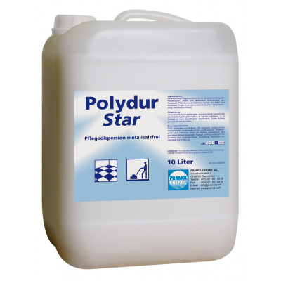 POLYDUR STAR, глянцевая эмульсия для основной обработки любых водостойких напольных покрытий, без солей металла, Pramol