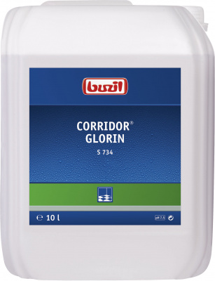 S734 Corridor Glorin, универсальная дисперсия, дающая блеск без дополнительной обработки, Buzil