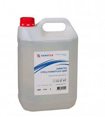 СПЕЦ-УНИВЕРСАЛ-ЦВМ, концентрированное жидкое пенное щелочное моющее средство, Химитек