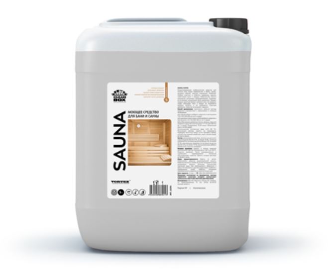 SAUNA, моющее средство для бани и сауны, CleanBox (5 л., 1 шт., Розница)
