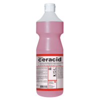 CERACID, высококонцентрированное кислотное средство для очистки микропористой поверхности керамогранита от минеральных загрязнений, Pramol