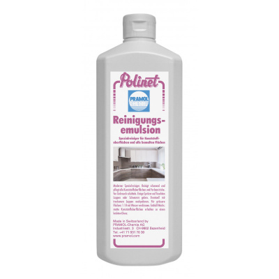 POLINET, очиститель-полироль для пластиковых и окрашенных поверхностей, Pramol