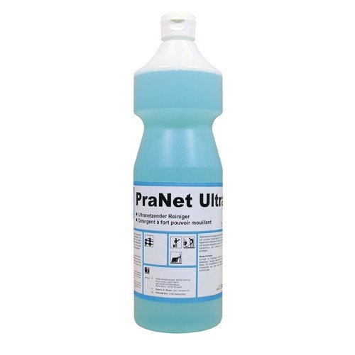 PRANET ULTRA, высокоэффективное очищающее средство без разводов для всех гидрофобных половых покрытий, Pramol
