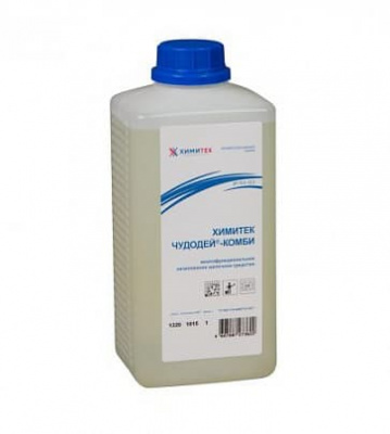 ЧУДОДЕЙ-КОМБИ, концентрированное жидкое низкопенное щелочное средство специального назначения, Химитек