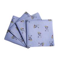 Салфетка универсальная вискозная, 50х50 см., 4шт. КЛИНЕРИСТ