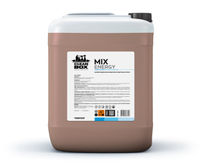 MIX ENERGY, гель для стирки всех типов тканей кроме деликатных, Cleanbox