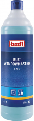 G525 Buz Windowmaster, концентрированное моющее средство для стекол, Buzil (1 л.)