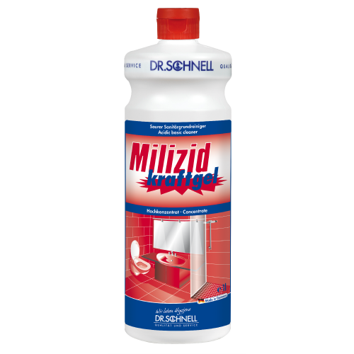 MILIZID KRAFTGEL, гелеобразное средство для очистки санитарных зон и удаления отложений, Dr.Schnell