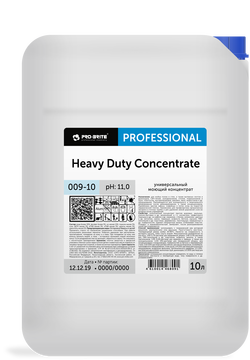 HEAVY DUTY CONCENTRATE, универсальное моющее средство, концентрат, Pro-brite (10 л., 1 шт., Розница)