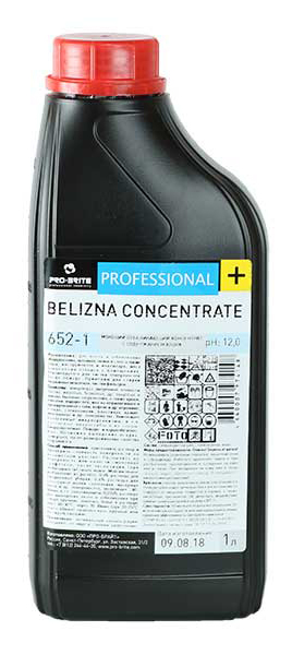 BELIZNA CONCENTRATE, моющий отбеливающий концентрат с содержанием хлора, Pro-brite (1 л., 1 шт., Розница)