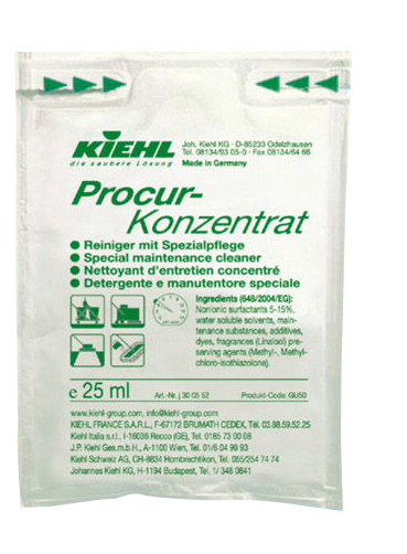 Procur-Konzentrat, средство для чистки и ухода с эффектом защитной пленки, KIEHL (25 мл., 1 шт., Розница)