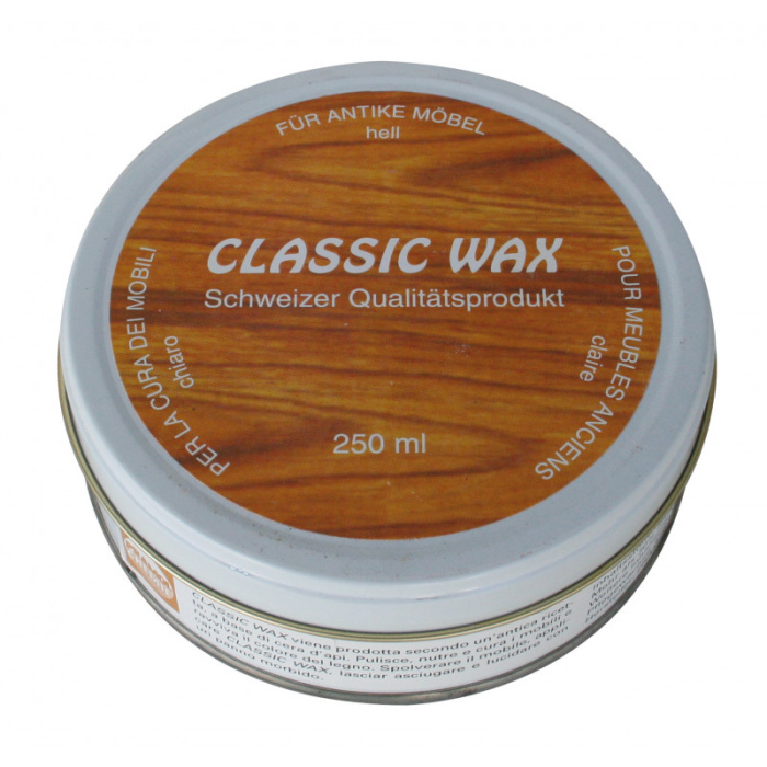 CLASSIC WAX BRIGHT, вакса на основе воска и масел для ухода за деревянными поверхностями (светлый), Pramol