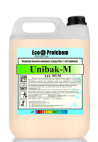 UNIBAK-M, щелочное пенное моющее средство с дезинфицирующим эффектом на основе ЧАС, Eco Profchem