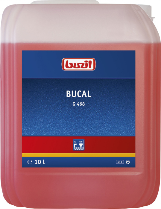 G468 Bucal, средство для чистки сантехники, не содержащее кислоту, Buzil (10 л., 1 шт., Розница)
