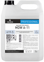MDW A-11, концентрат для машинной мойки посуды и тары в воде любой жёсткости, Pro-brite (5 л., 1 шт., Розница)