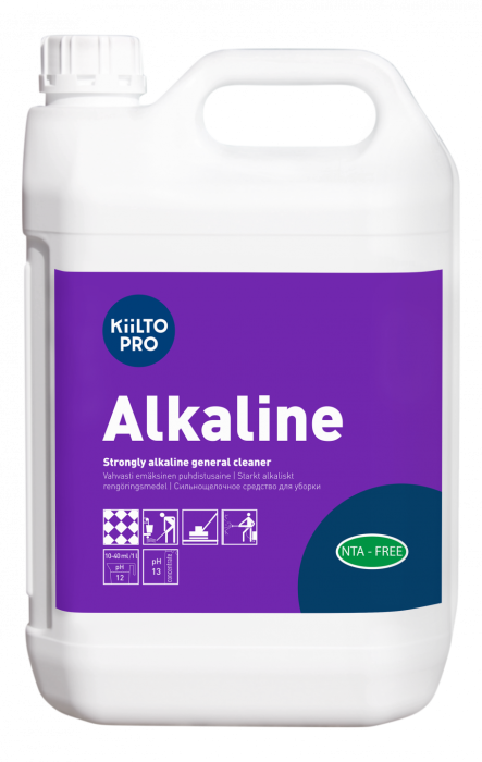 Alkaline сильнощелочное универсальное средство, KiiltoClean (5 л.)