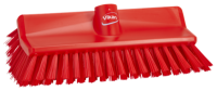 Щетка с изогнутой под углом колодкой, 265 мм, средний ворс, Vikan (красный)