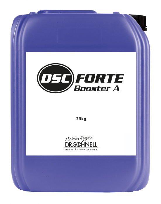 DSC FORTE BOOSTER A, высокощелочной очиститель для CIP-систем и оборудования в пищевой промышленности, без хлора, Dr.Schnell (25 кг., 1 шт., Розница)