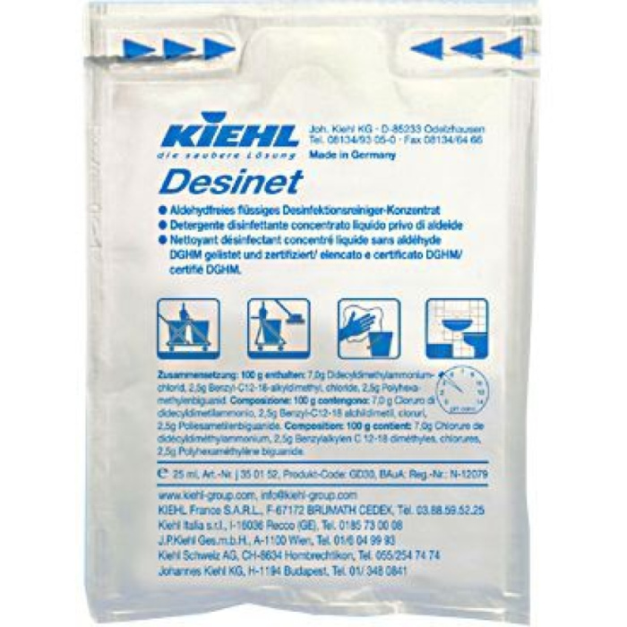 Desinet-compact Konzentrat, дезинфицирующее средство, KIEHL (25 мл., 1 шт., Розница)