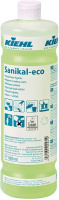 Sanikal-eco, щелочное чистящее ЭКО средство со свежим интенсивным запахом для ежедневной уборки санитарных помещений, KIEHL (1 л.)