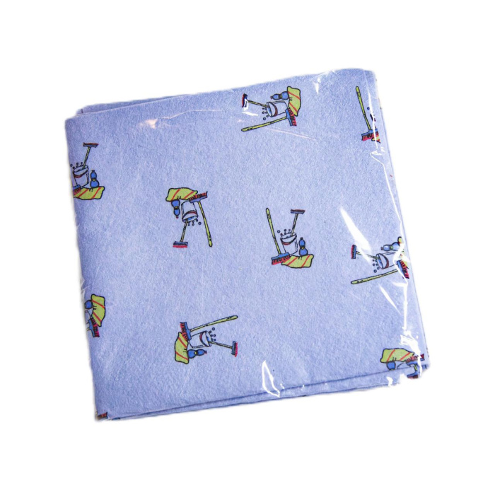 Салфетка универсальная вискозная, 50х50 см., 4шт. КЛИНЕРИСТ